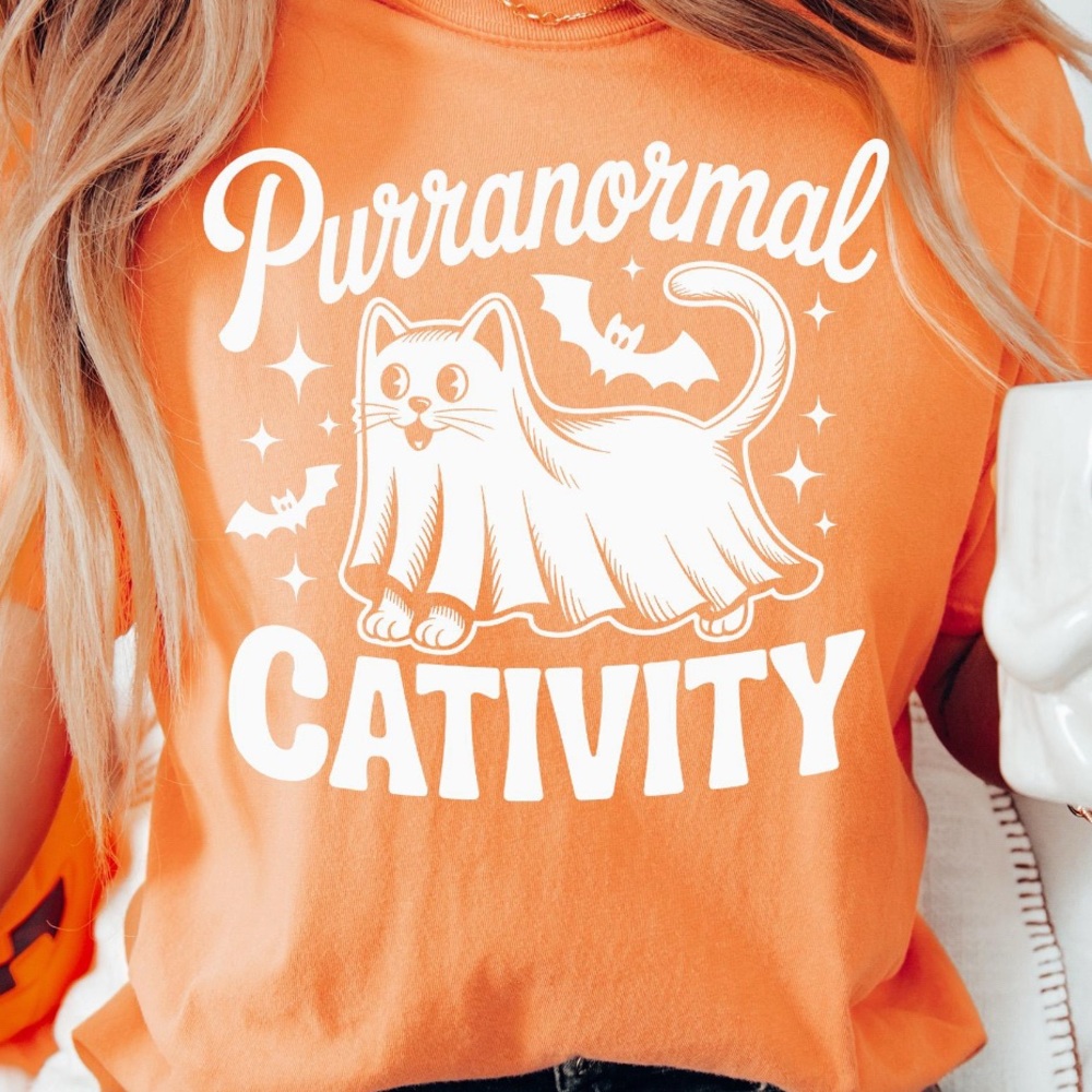 Purranormal Cativity Cat T-Shirt